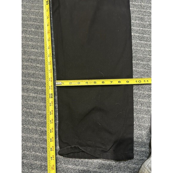 Vintage Polo Jeans Co Jeans Mens 38x32 Black Loose Baggy Y2K Ralph Lauren 90's - Picture 6 of 7